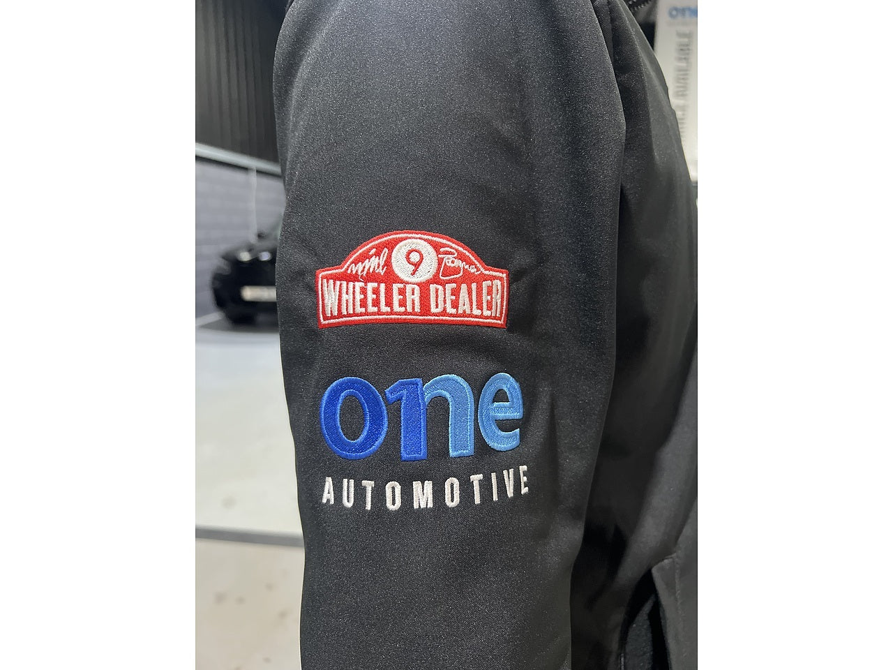One Automotive 3-Layer Soft Shell Jacket – Black