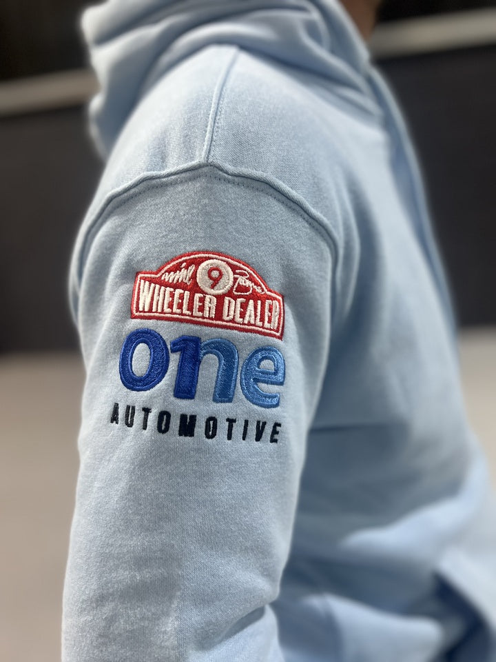 One Automotive Organic Hoodie – Blue